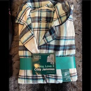 NWT Pajama Pants Flannel Set